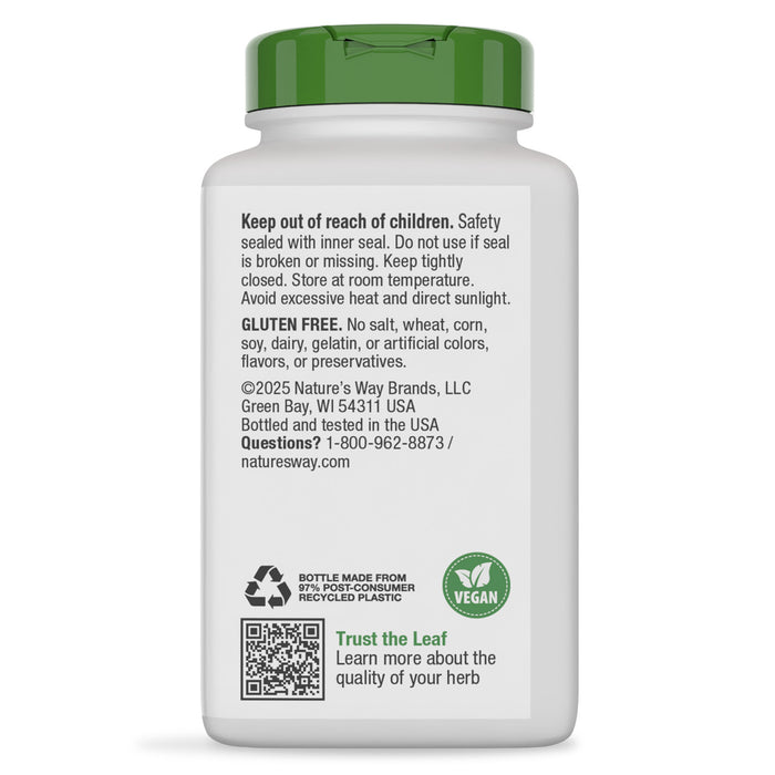 Nature's Way Suplemento Raíz de Jengibre 1100 mg, 240 cápsulas
