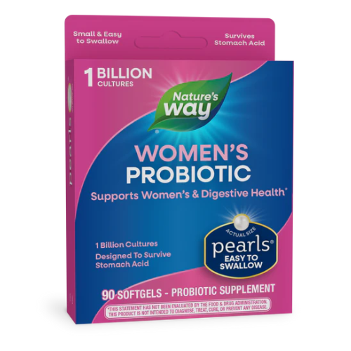 Nature's Way Probióticos para Mujeres, 1 billion, 90 perlas
