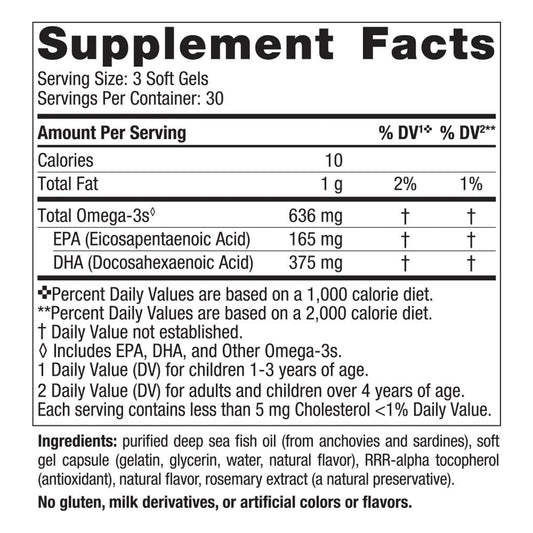 Nordic Naturals Suplemento de DHA Xtra para niños, 636 mg de Omega, 90 mini cápsulas masticables sabor ponche de bayas
