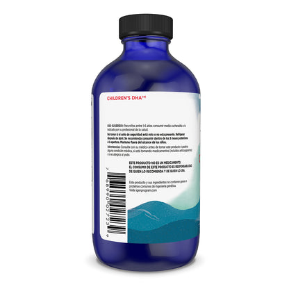 Nordic Naturals Suplemento DHA para niños, 530 mg de Omega, 8 fl oz (237ml) sabor fresa
