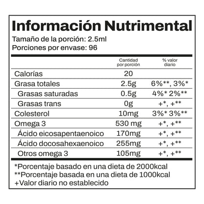 Nordic Naturals Suplemento DHA para niños, 530 mg de Omega, 8 fl oz (237ml) sabor fresa