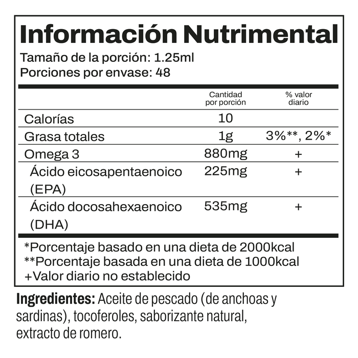 Nordic Naturals Suplemento de DHA Xtra para niños, 880 mg de Omega, 2 fl oz (60ml) sabor ponche de bayas