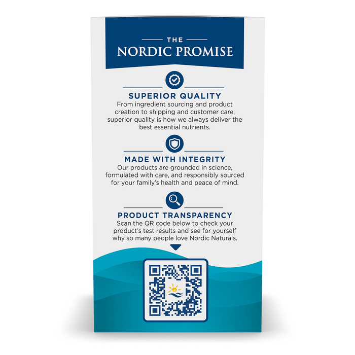 Nordic Naturals Suplemento de Omega 3, 690 de Omega, 180 cápsulas sabor limón