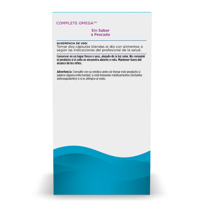 Nordic Naturals Complete Omega, 565 mg de Omega, 60 cápsulas sabor limón para 1 mes