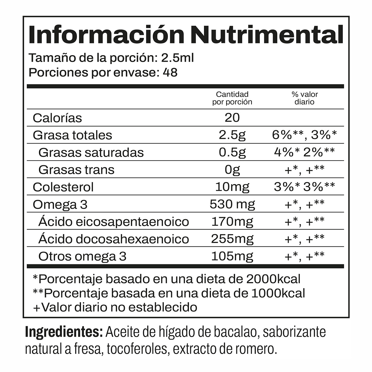 Nordic Naturals Suplemento DHA para niños, 530 mg de Omega, 4fl oz (119ml) sabor fresa