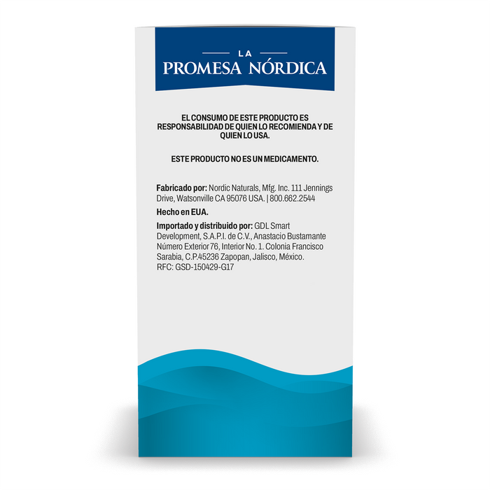 Nordic Naturals Ultimate Omega, 1280 mg de Omega, 120 cápsulas sabor limón