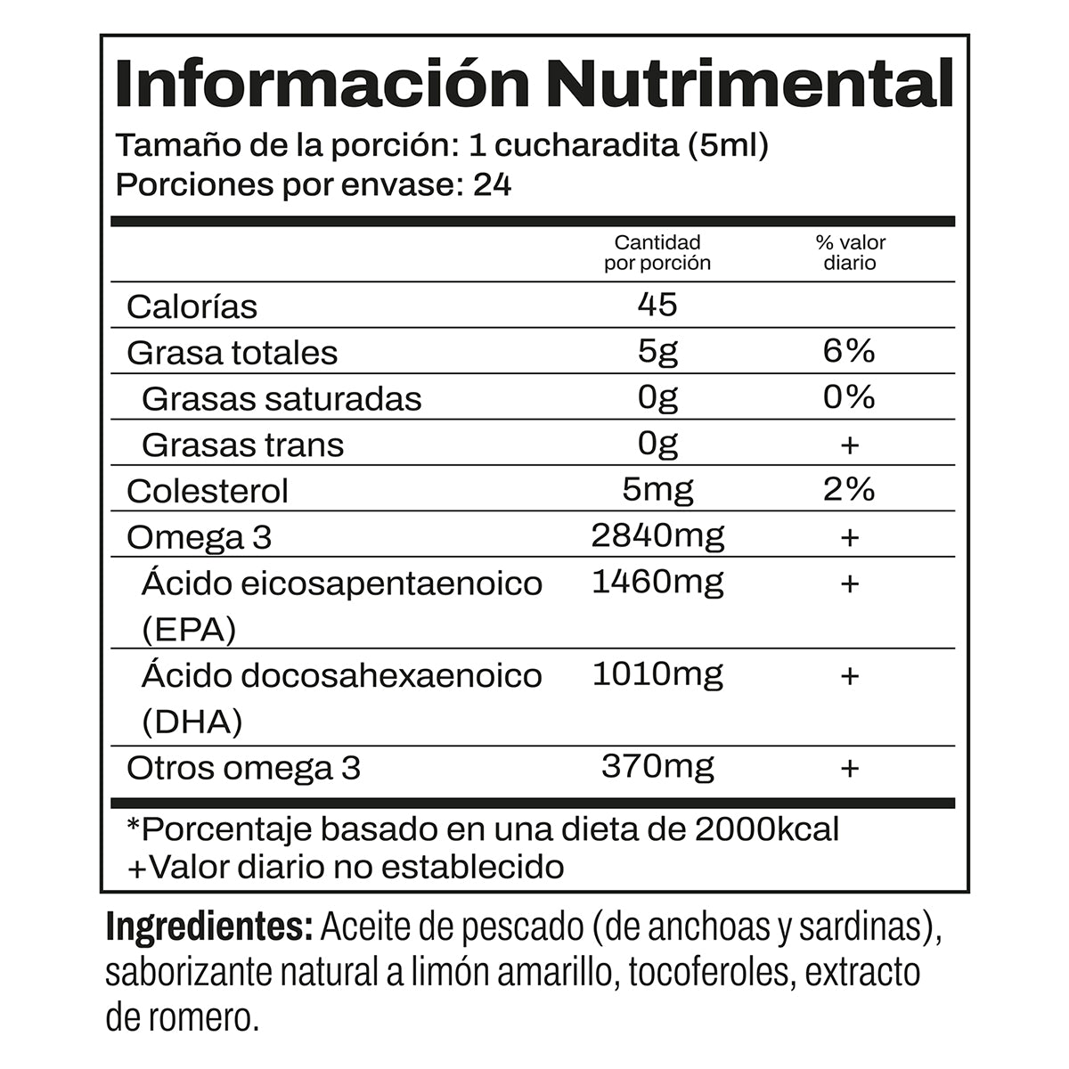 Nordic Naturals Ultimate Omega, 2840 mg de Omega, 4fl oz (119ml) sabor limón