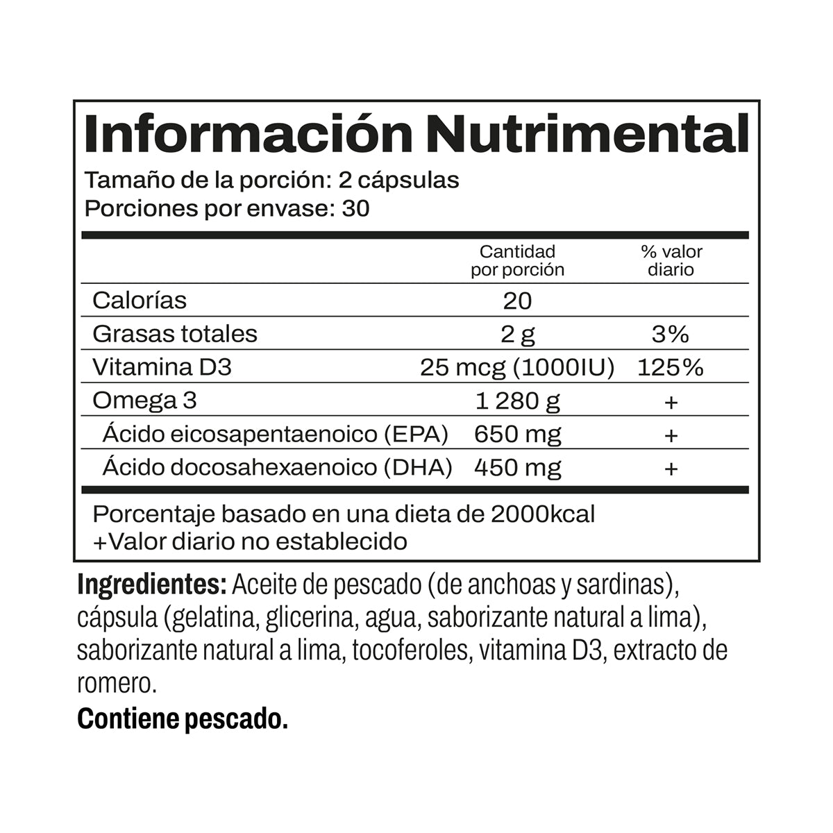Nordic Naturals Ultimate Omega D3, 1280 mg de Omega + 1000 IU de Vitamina D3, 60 cápsulas sabor limón