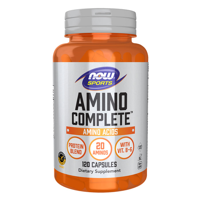 Now Sports Suplemento Alimenticio Amino Complete 120 Cápsulas