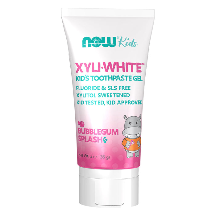 Now Kids XyliWhite Pasta Dental en Gel Infantil Bubblegum Splash 85 g
