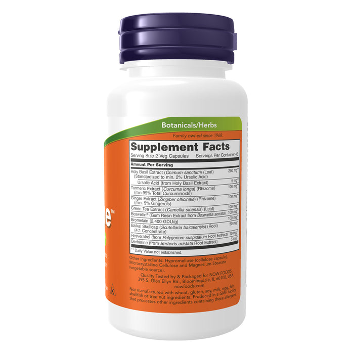Now Suplemento Alimenticio D-Flame 90 Cápsulas Vegetales