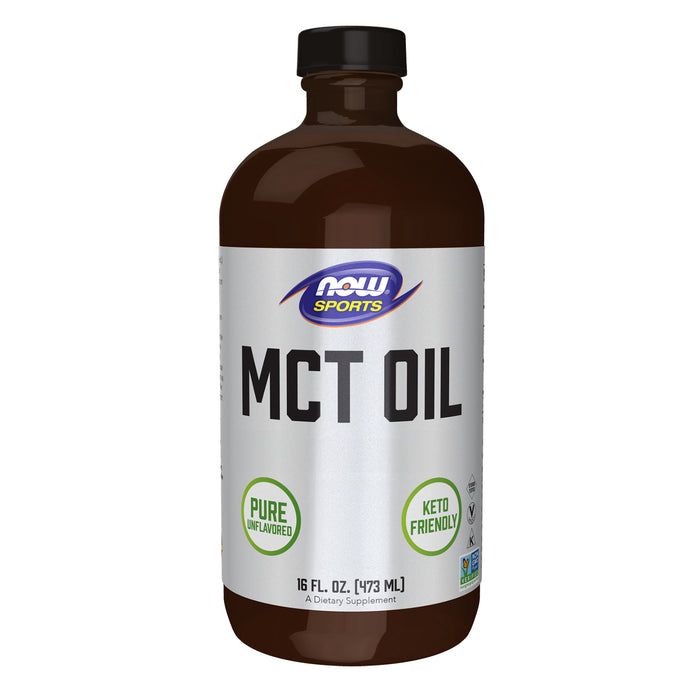Now Sports Suplemento Alimenticio Aceite MCT 473 ml (16 fl oz)