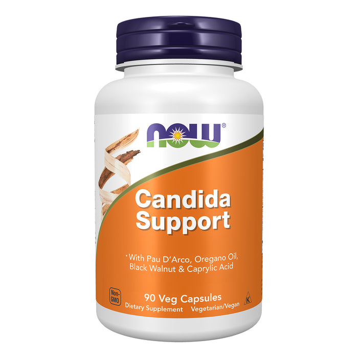 Now Suplemento Alimenticio Candida Support 90 Cápsulas Vegetales
