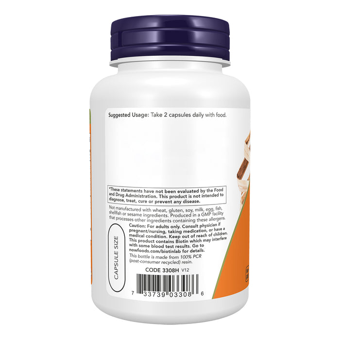 Now Suplemento Alimenticio Candida Support 90 Cápsulas Vegetales