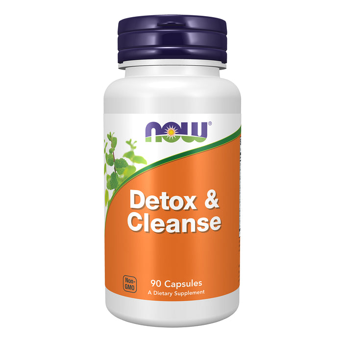 Now Suplemento Detox & Cleanse 90 Cápsulas