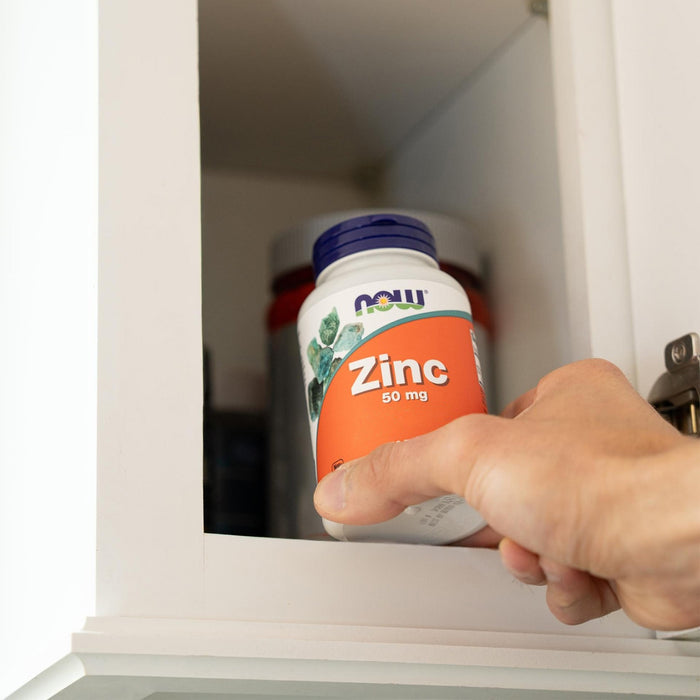 Now Suplemento de Zinc 50 mg 100 Tabletas