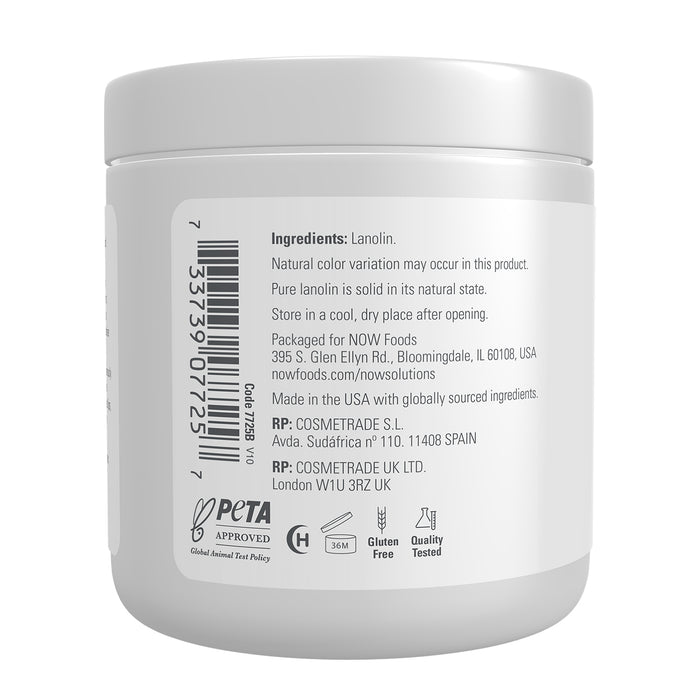 Now Solutions Lanolina Pura para Piel 198 g