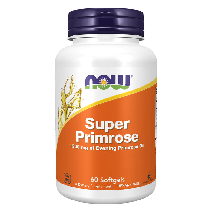 Now Suplemento Super Primrose 1300 mg 60 Cápsulas Blandas