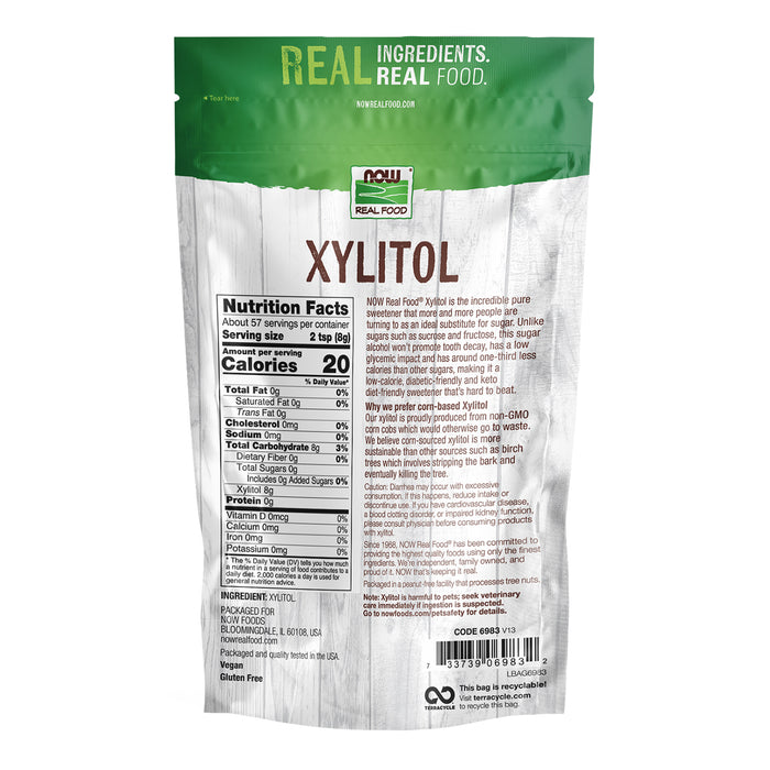 Now Real Food Xilitol 454 g