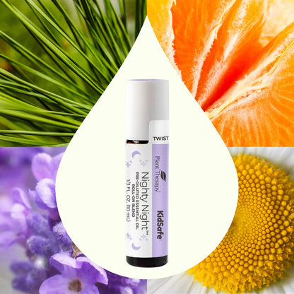 Plant Therapy Nighty Night Aceite esencial prediluido Roll 10ml