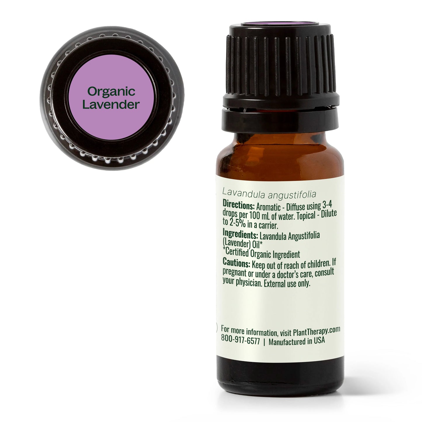 Plant Therapy Aceite esencial de lavanda orgánica 10ml