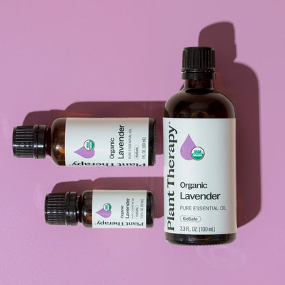 Plant Therapy Aceite esencial de lavanda orgánica 10ml