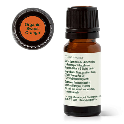 Plant Therapy Aceite esencial de naranja dulce orgánico 30ml
