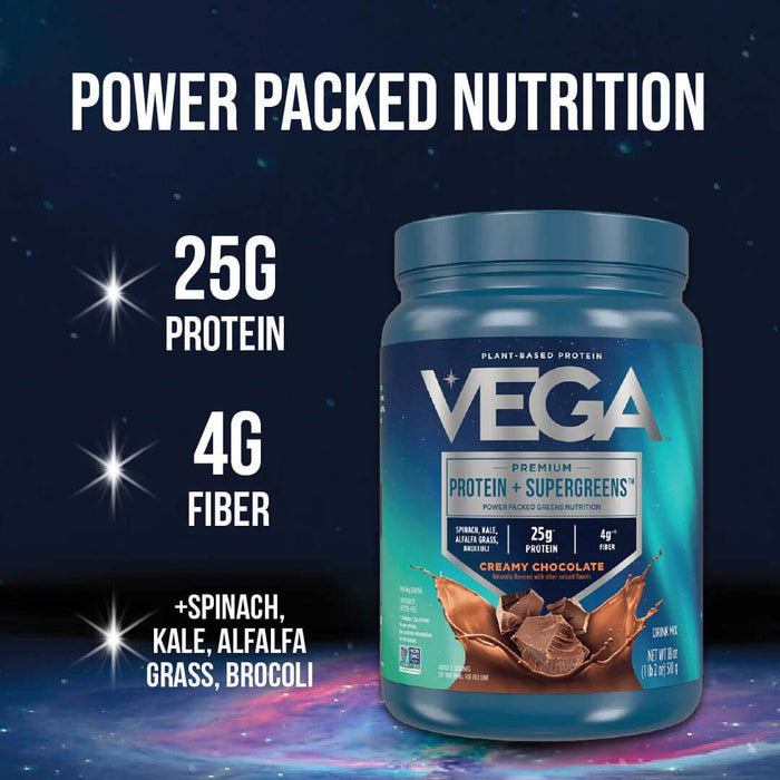 Vega Protein + Supergreens Proteína Sabor Chocolate 510 g