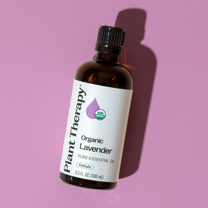 Plant Therapy Aceite Esencial Orgánico de Lavanda, 100 ml (3.3 oz)
