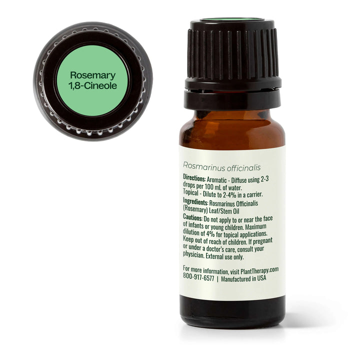 Plant Therapy Aceite Esencial de Romero 1,8-cineol 10ml