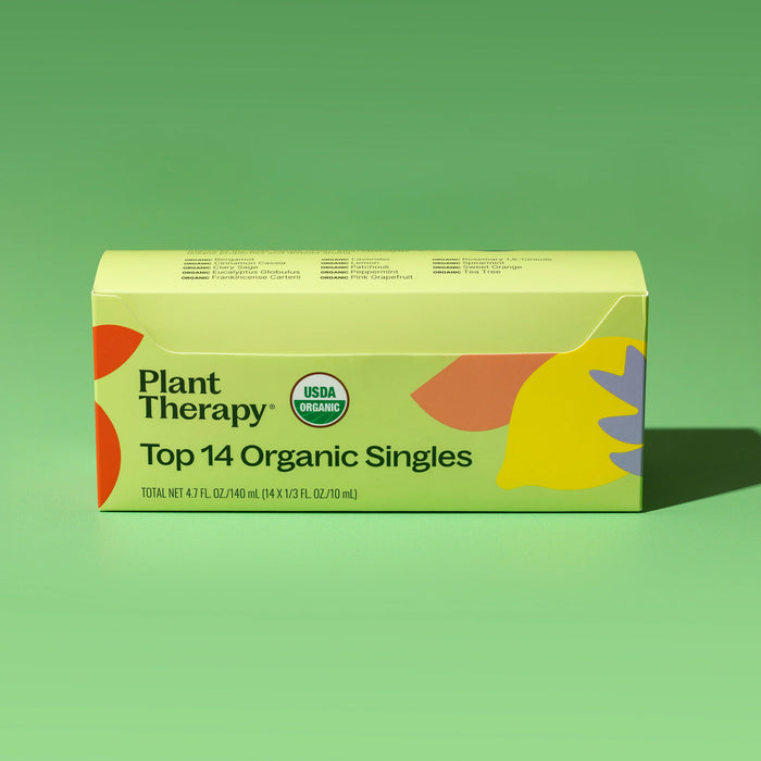 Plant Therapy Kit de Aceites Esenciales – 14 Piezas 10 ml (1/3 oz)