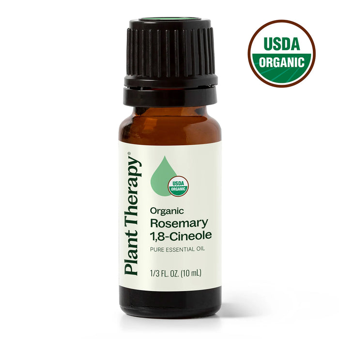 Plant Therapy Aceite Esencial de Romero 1,8-cineol Orgánico 10ml