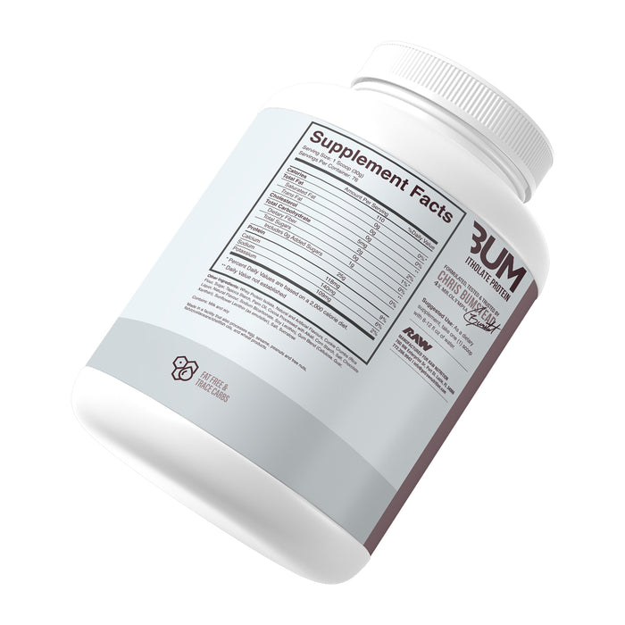 RAW Nutrition CBUM Itholate Proteína Sabor Cookies and Cream 2268 g (76 Servicios)