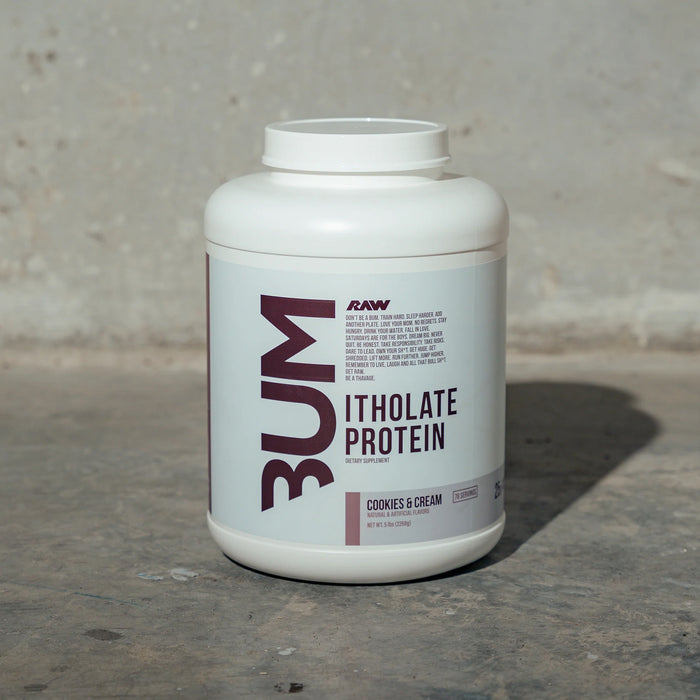 RAW Nutrition CBUM Itholate Proteína Sabor Cookies and Cream 2268 g (76 Servicios)