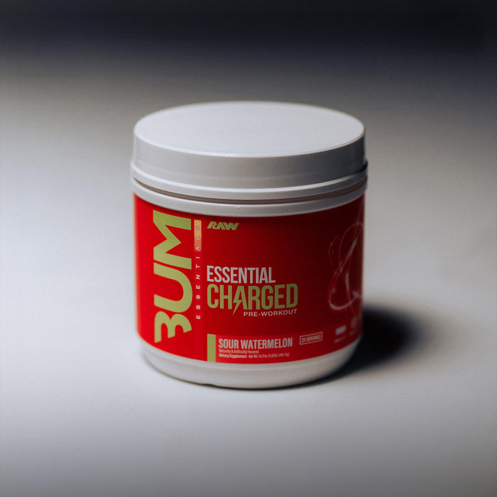 RAW Nutrition Essential Charged Pre-Workout – 25 Servicios Sabor Sour Watermelon
