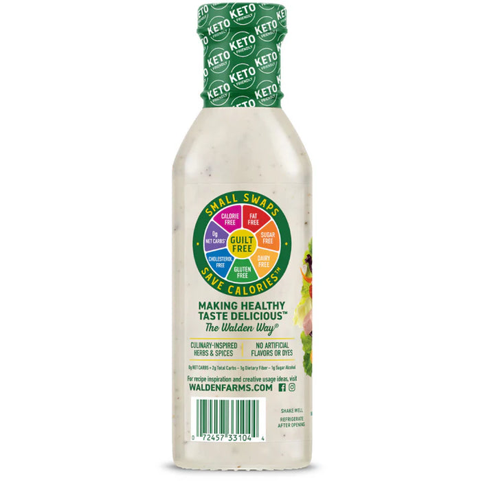 Walden Aderezo Ranch Sin Calorias 355 ml
