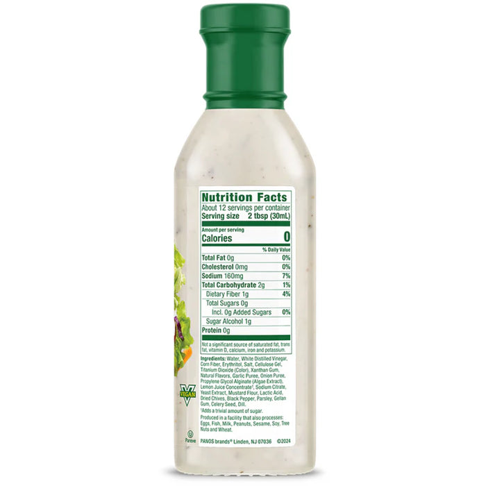 Walden Aderezo Ranch Sin Calorias 355 ml