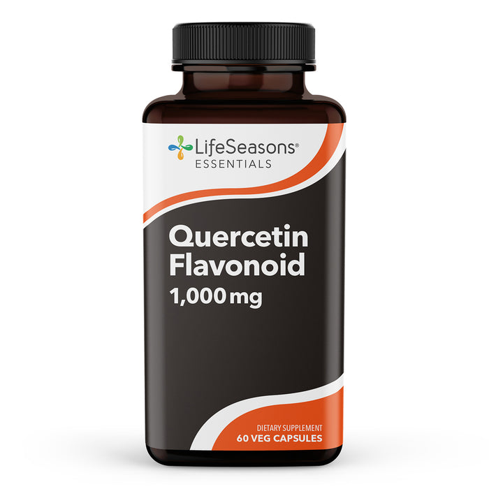 LifeSeasons Suplemento Alimenticio Flavonoide Quercetina 1000 mg, 60 Cápsulas