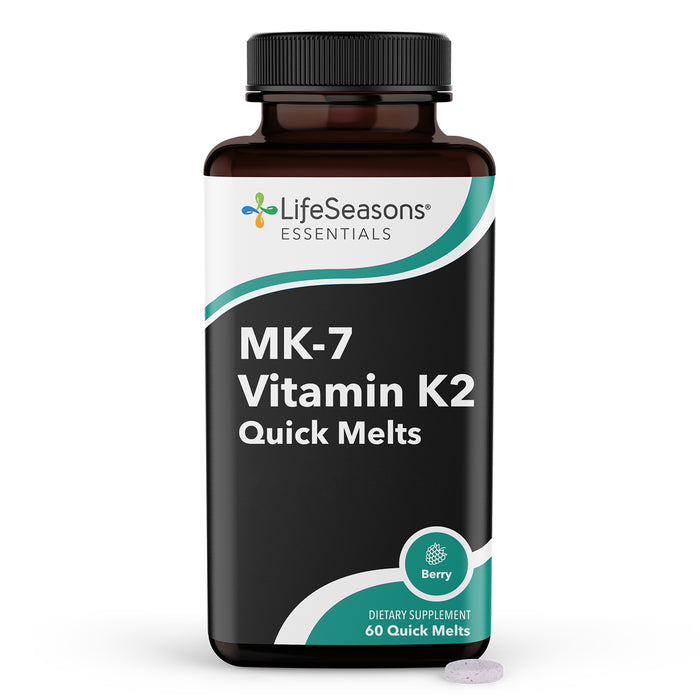 LifeSeasons Suplemento Alimenticio Vitamina K2 60 Cápsulas