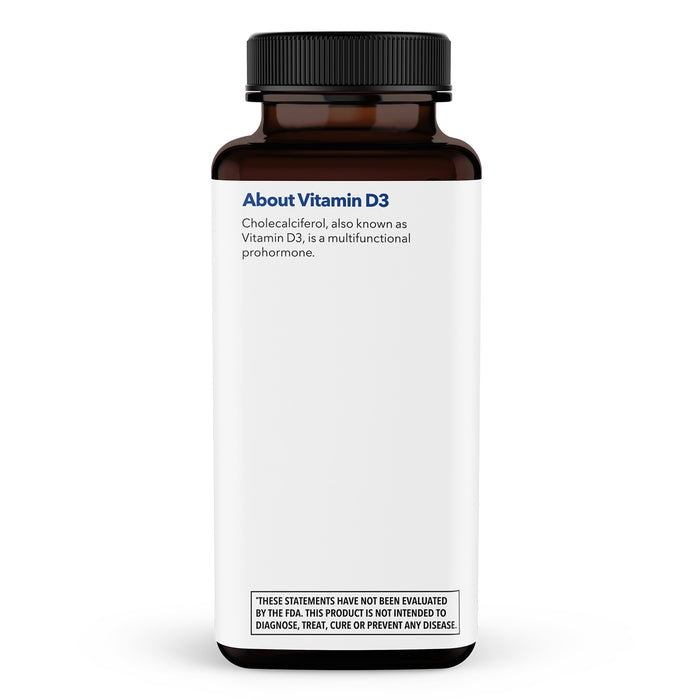 Lifeseasons Suplemento de Vitamina D3 25 mcg, 60 Cápsulas