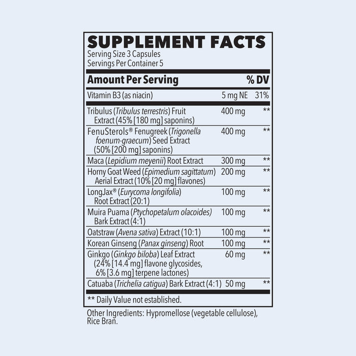 LifeSeasons Suplemento Alimenticio Masculini-T 15 Cápsulas