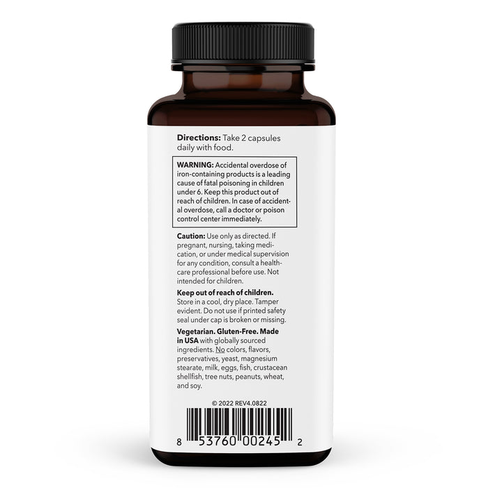 LifeSeasons Suplemento Alimenticio  Blood Nourish-R, 60 Cápsulas