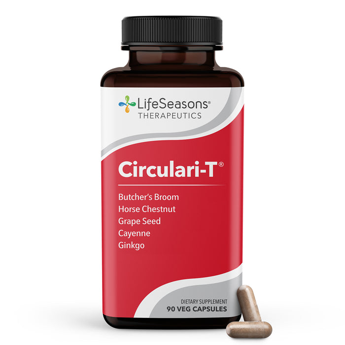 Lifeseasons Circulari-t Suplemento Castaña De Indias, 90 Cápsulas