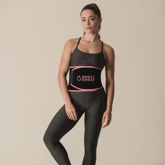 Sweet Sweat Recortadora de Cintura Unisex, Entrenador de Cintura para Entrenamiento HIIT