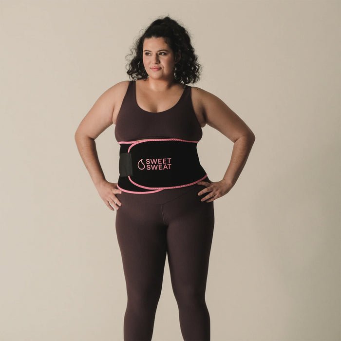 Sweet Sweat Recortadora de Cintura Unisex, Entrenador de Cintura para Entrenamiento HIIT