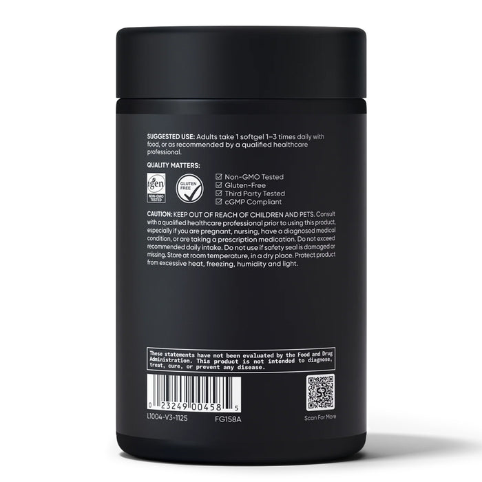 Sports Research Cúrcuma Curcumina C3 Complex 500 mg con Pimienta Negra y Aceite de Coco Orgánico, 60 Cápsulas