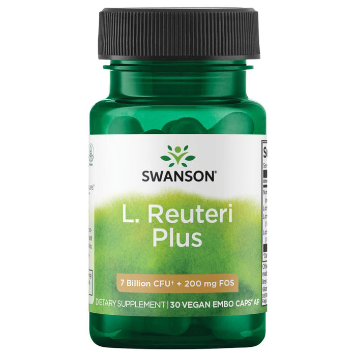 Swanson Probiotico L. Reuteri Plus, 30 cápsulas