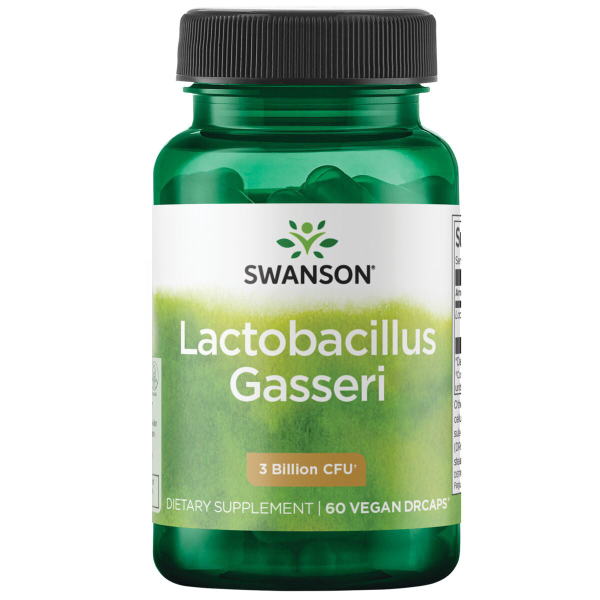 Swanson Lactobacillus Gasseri 3 Billion Cfu, 60 cápsulas para 1 mes