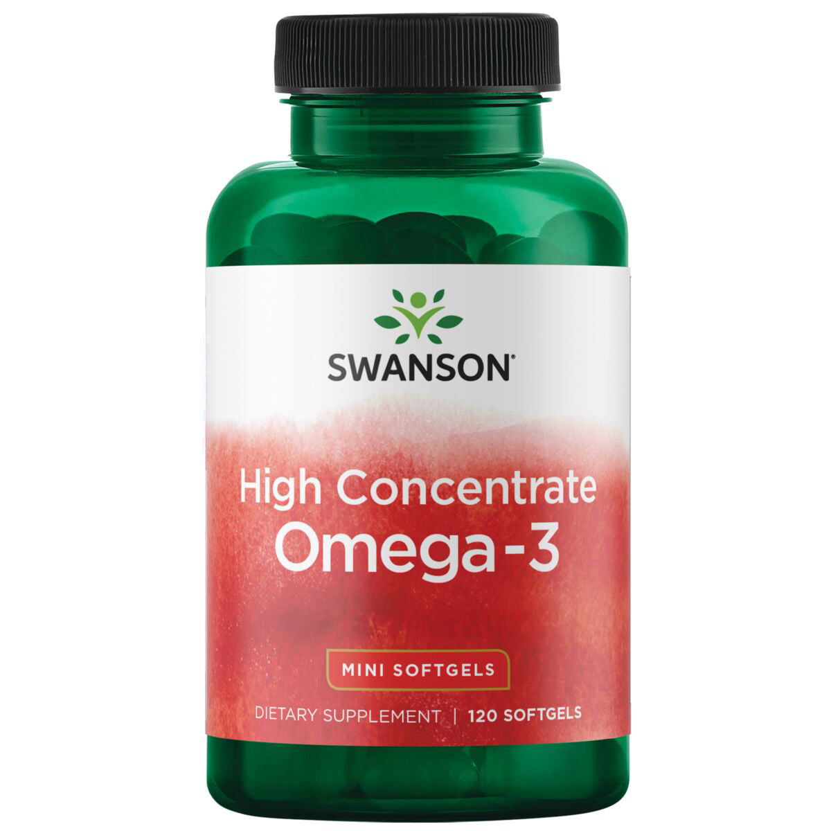 Swanson Suplemento de Omega 3 Alta Concentración 570mg, 120 Cápsulas