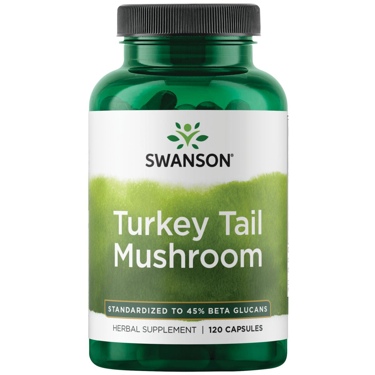 Swanson Suplemento De Hongo Turkey Tail, 500 mg por cápsula, 120 Cápsulas para 2 meses